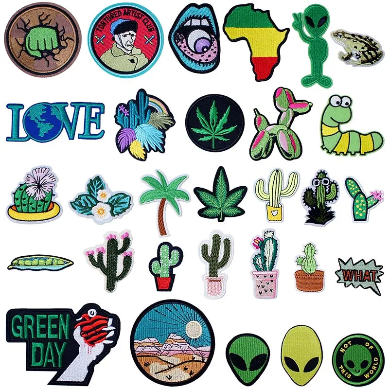 Зеленый темно синий материал для рукоделия текстиль шитье альтернативное