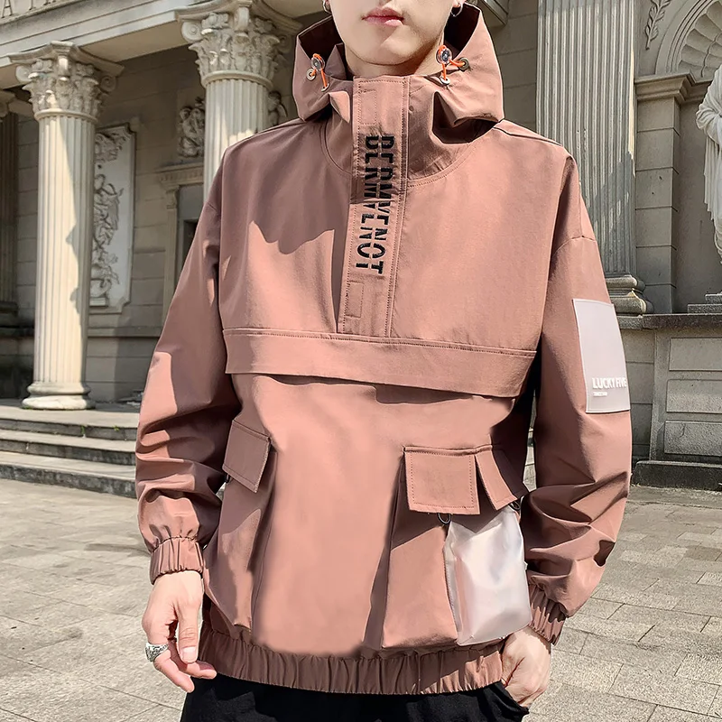 Абзац Lang Легенда Мужская ветровка мужская повседневная куртка стильная Верхняя