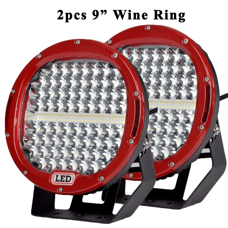 

9-дюймовая светодиодная рабочая фара 150 Вт для бездорожья, внедорожников 4x4, бамперная фара, фара для грузовиков, фургонов, автомобилей, светодиодные прожекторы для установки на крышу или багажник