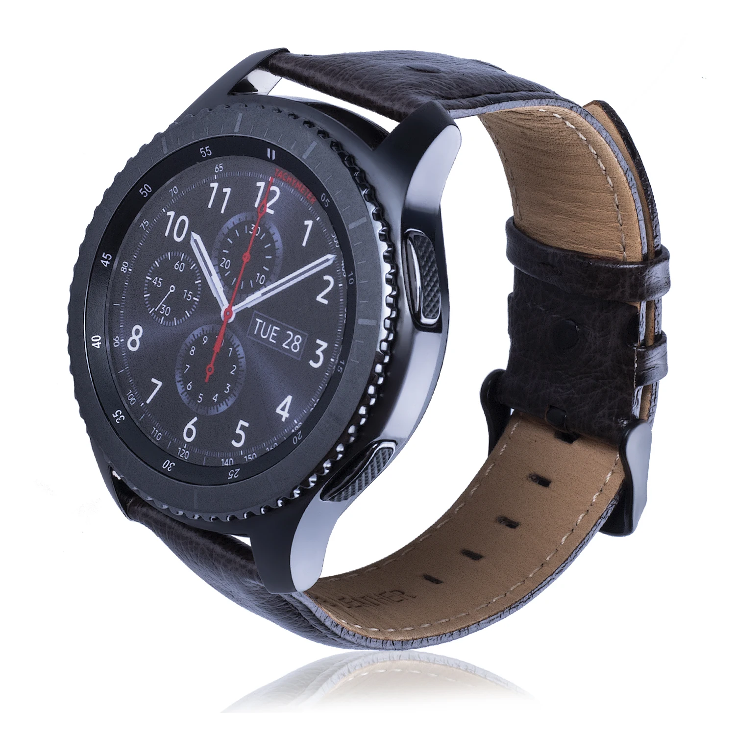 20 мм 22 мм ремешок для часов из натуральной кожи ремешок для samsung gear S3 Frontier классические умные часы сменные браслеты аксессуары