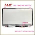 Светодиодный ЖК-экран для ноутбука 14,0 дюйма, фотосессия, LP140WH2 TPS1 для ноутбука CZ410 U430P M4450 E440 E40