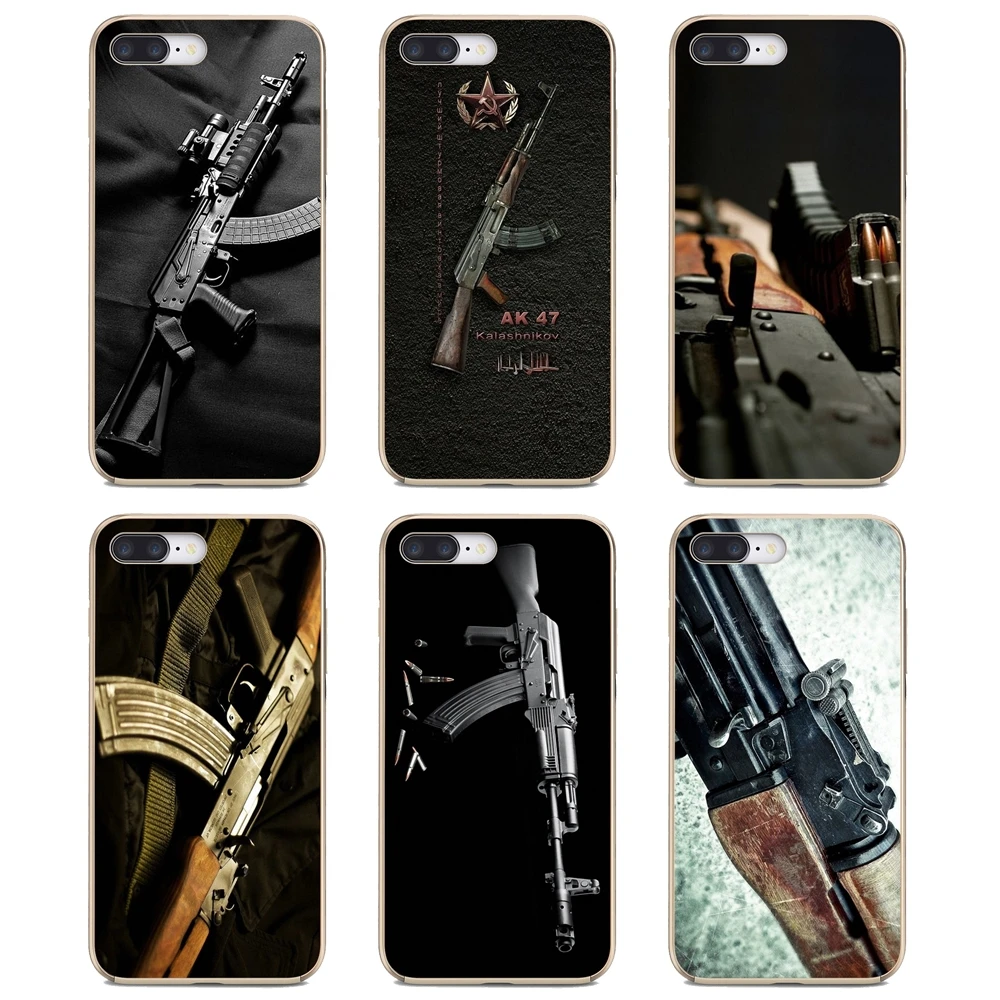 

Reliable-and-robust-AK47-Rifles For Apple iPhone 10 11 12 Pro Mini 4S 5S SE 5C 6 6S 7 8 X XR XS Plus Max 2020 Soft Case Cover