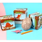 Яйцо динозавра тиранозавра Рекс модель игрушки научно-исследовательских работ развивающие игрушки динозавров археологии детский игрушечный экскаватор