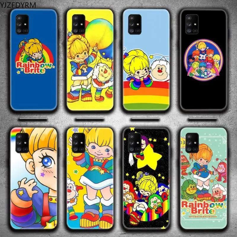 

Rainbow Brite Phone Case For Samsung Galaxy A52 A21S A02S A12 A31 A81 A10 A30 A32 A50 A80 A71 A51 5G
