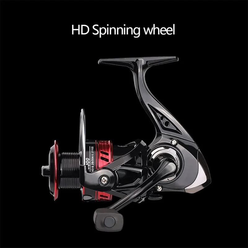 

Fishing Reel HE1000-7000 5.2:1 Metal Spool Spinning Reel Saltwater Fishing Accessories Professional Metal Left/Right Hand