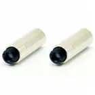 Металлический корпус для лазерного диода, чехол для объектива с регулируемым точечным фокусом, 2 шт., 5,6 мм до 18 мм, 12x30 мм