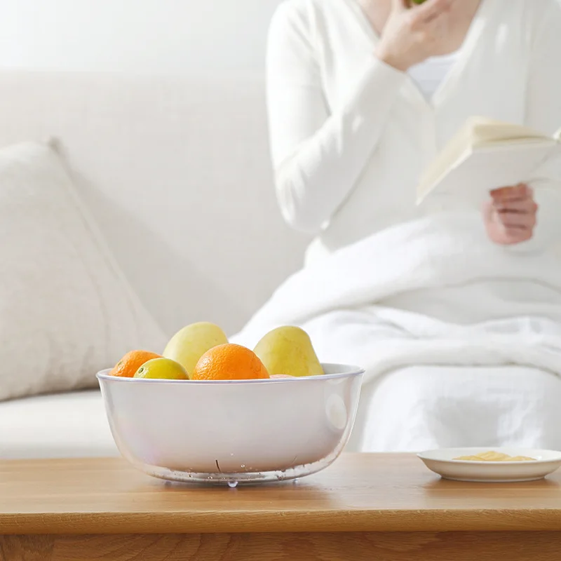 Бытовая двухслойная стиральная закрытый сеткой Слив Корзина Толстая