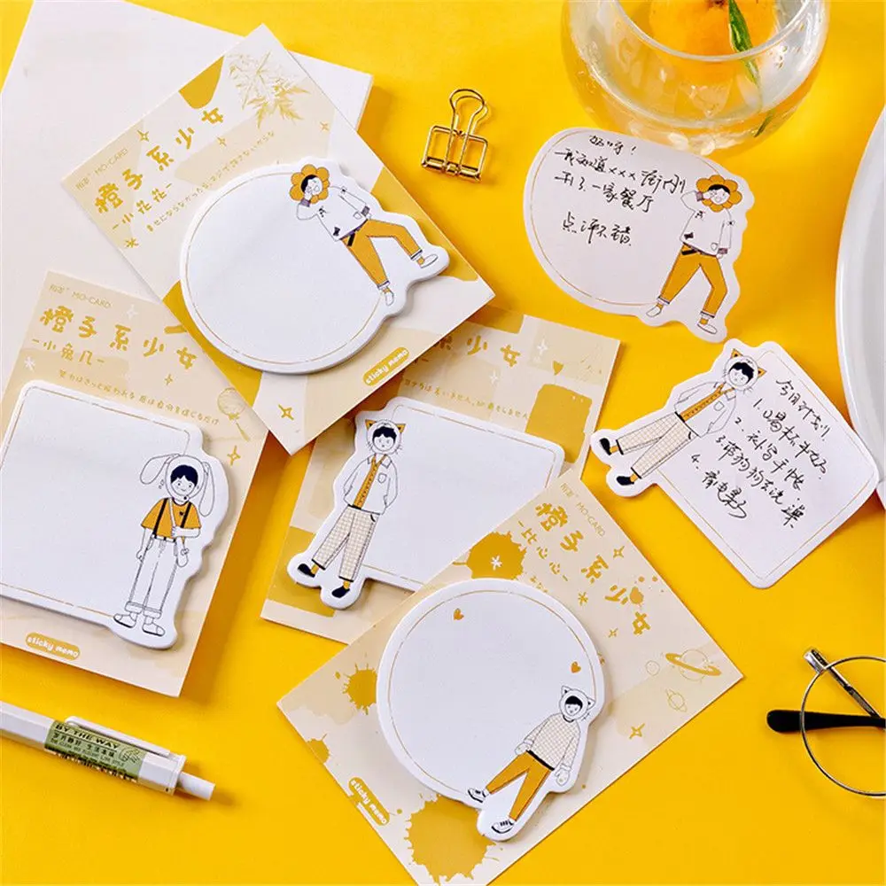 

30 Sheets Cartoon Animals Memo Pads Kawaii Rabbit Cat Dog Hedgehog Memo Sheets Sticky Notes Office School Stationery Sticker