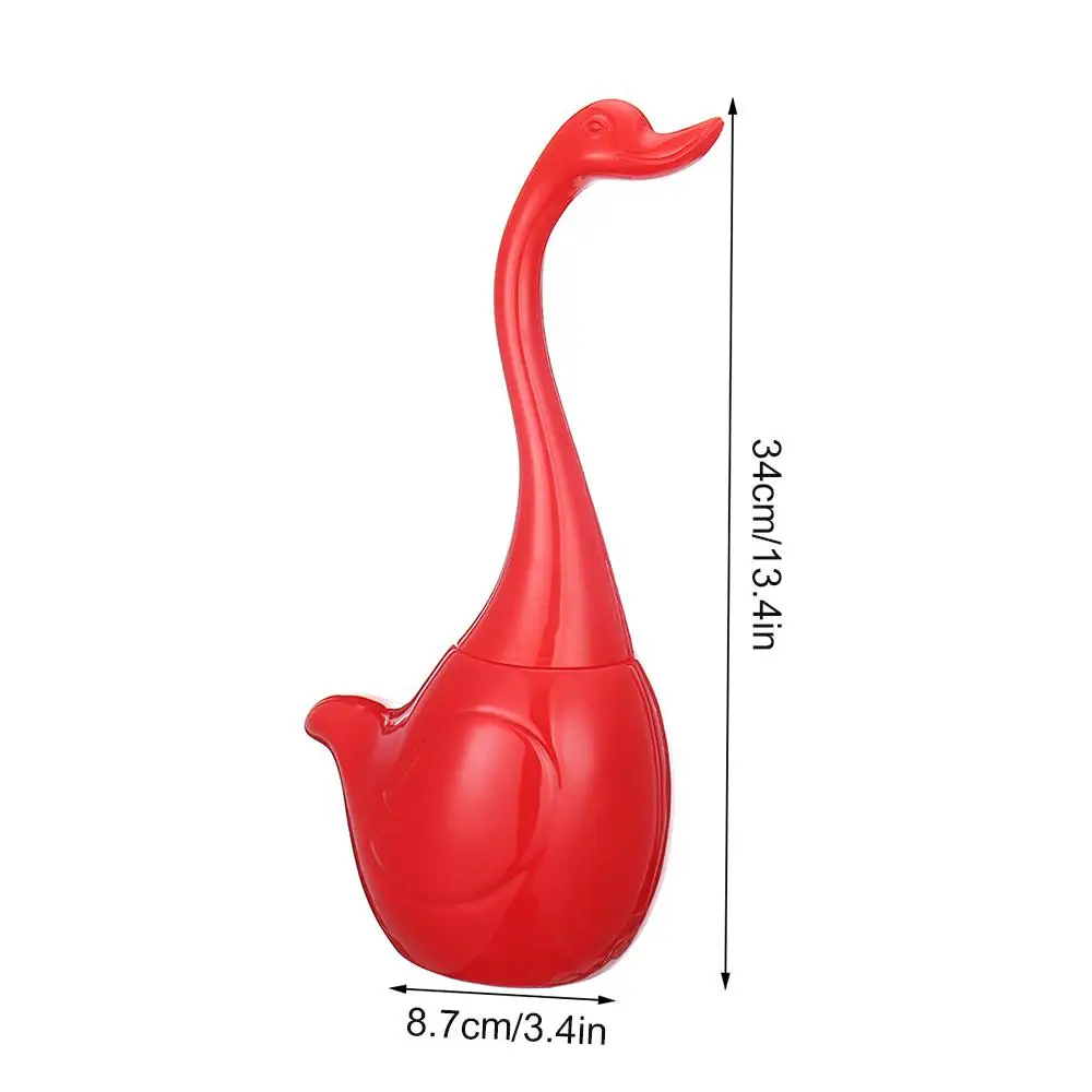 Набор кистей и держателей для унитаза Swan с длинной ручкой полностью закрытое