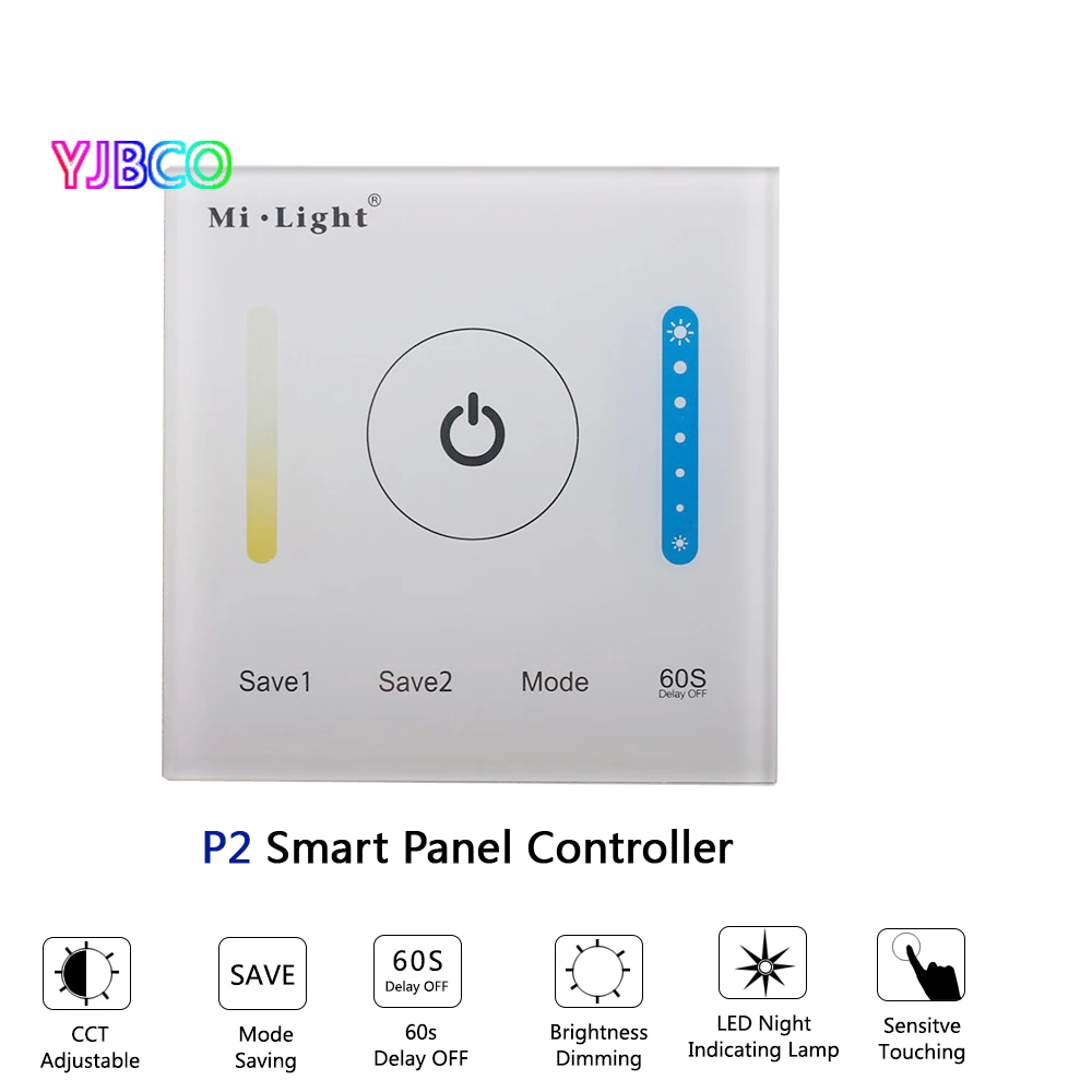 P1/P2/P3 Miboxer led Смарт панель контроллер затемнения Led диммер RGB/RGBW/RGB + CCT цветовая