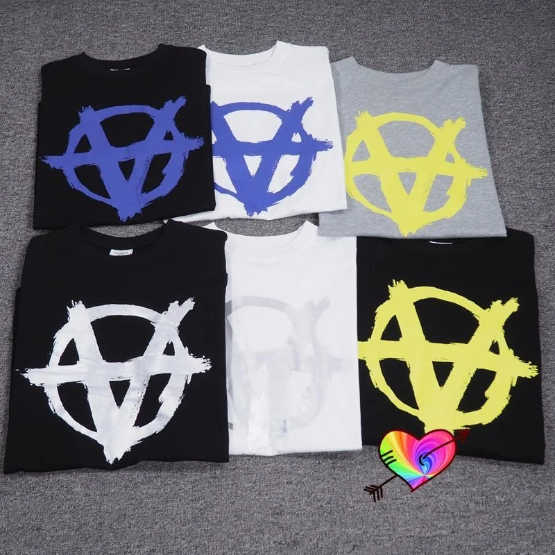 

Мужская/женская футболка с коротким рукавом, с принтом анархии Марка