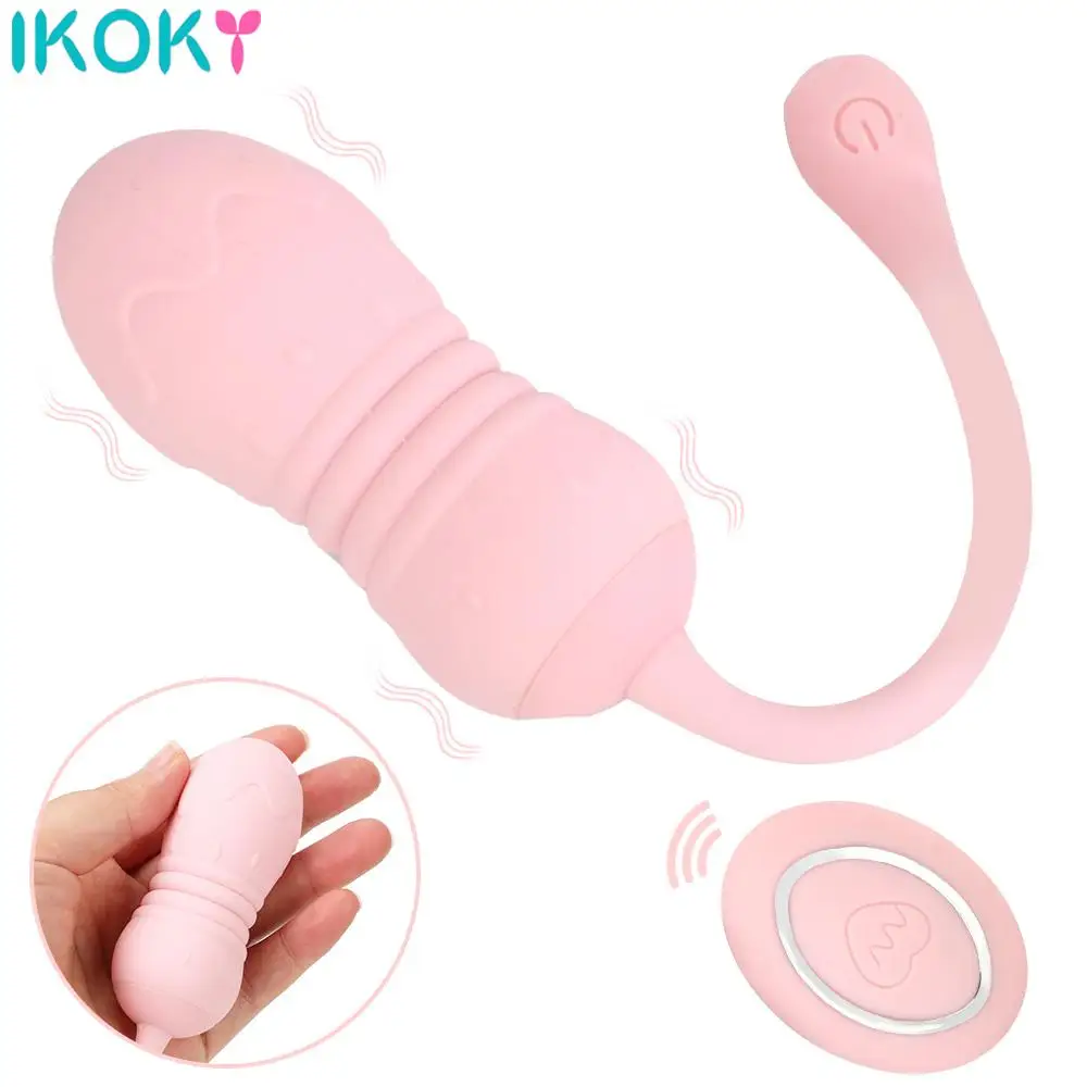 Беспроводное дистанционное вибрирующее яйцо для стимуляции точки G и клитора