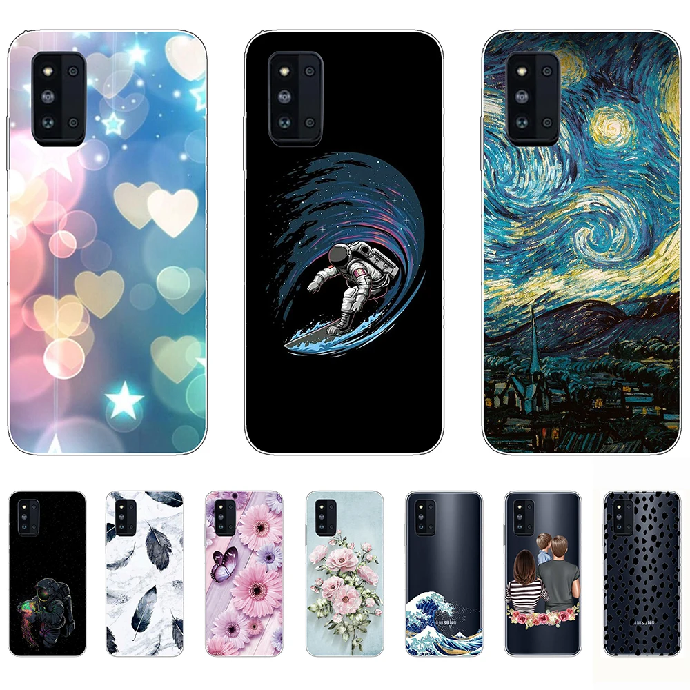 

Case for Samsung Galaxy F52 Silicon Luxury Parent-child Shell Case 6.6inch Tpu Soft Bumper Anti-knock Ultra-thin Personality
