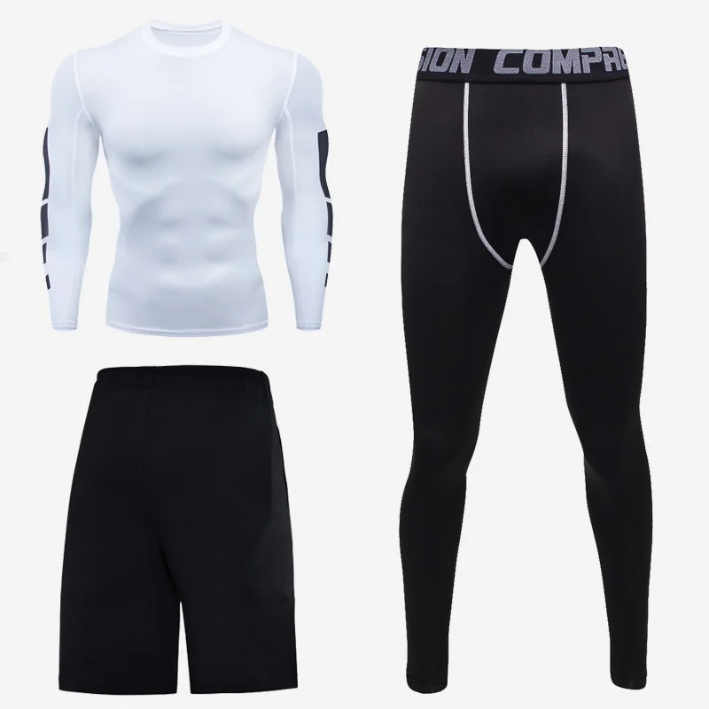 3 шт./комплект мужской спортивный костюм