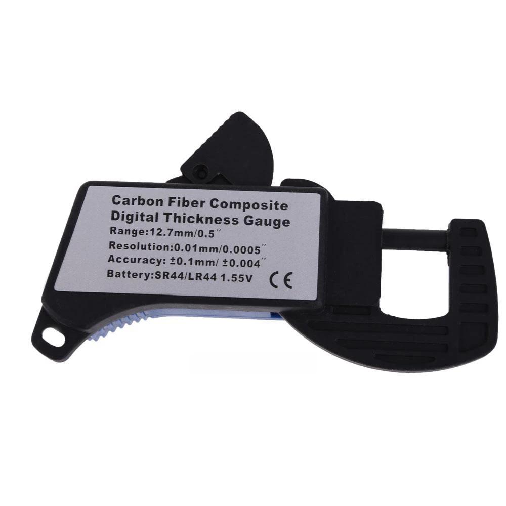 Толщиномер 0-12 7 мм удобный комплект тестер метр домашний цифровой суппорт