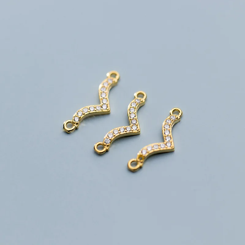 MEETSOFT романтическое ожерелье из стерлингового серебра 925 пробы с двойным