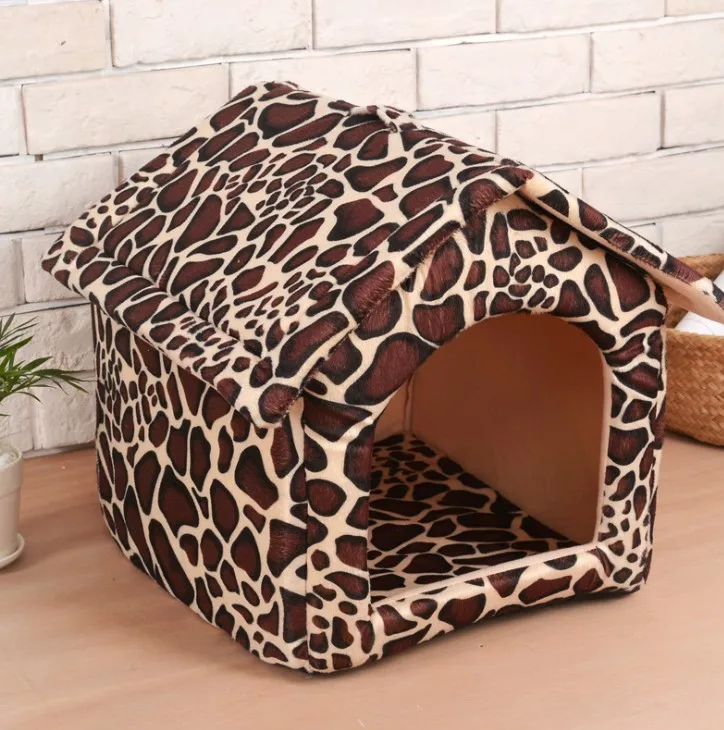 27x32x32cm Petminru осень зима теплый Маленький Средний Большой Домик для собак кровати для домашних животных коврик мягкое гнездо собаки кошки питомник плюшевый диван товары для домашних животных - Цвет: 27x32x32cm