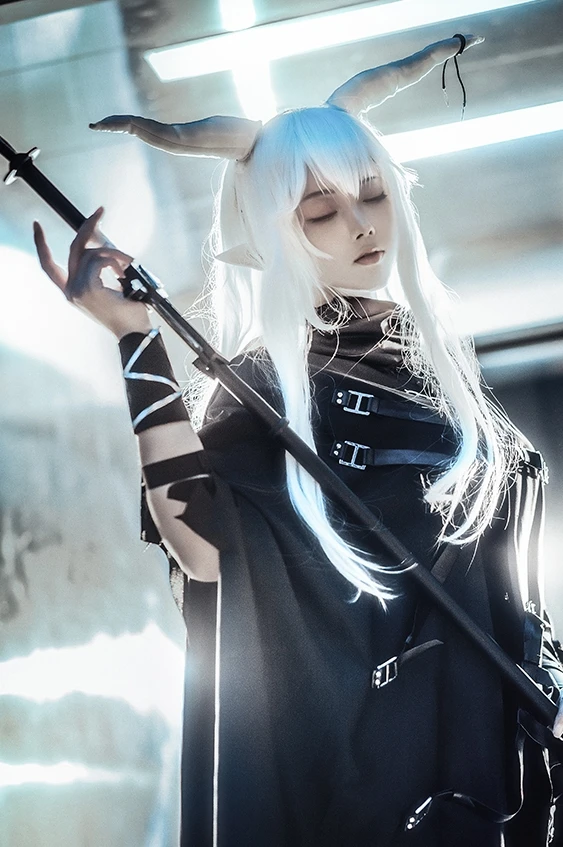 Игра Arknights Shan Ling косплей костюм, полный набор Женский карнавальный костюм на Хэллоуин вечерние костюмы