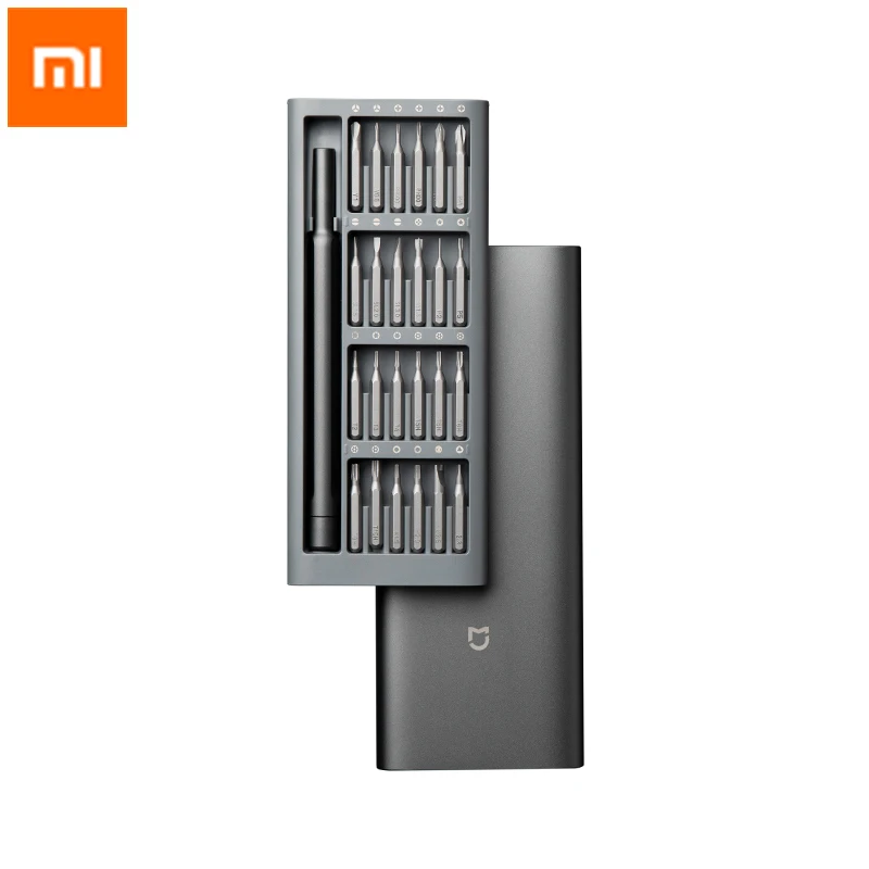 

Набор отверток Xiaomi Mijia Wiha, комплект из 24 высокоточных магнитных насадок, ручка из алюминиевого сплава, антикоррозийные инструменты «сделай ...