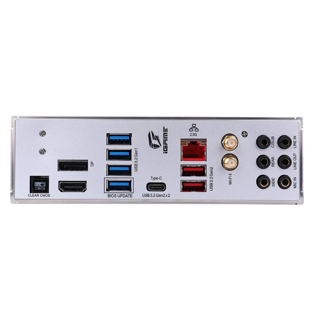 Verkaufen Bunte Motherboard IGame Z590 Vulcan W V20 M.2 SATA NVME SSD 128GB RGB Gaming Motherboard Für 11600K/11700K/11900K