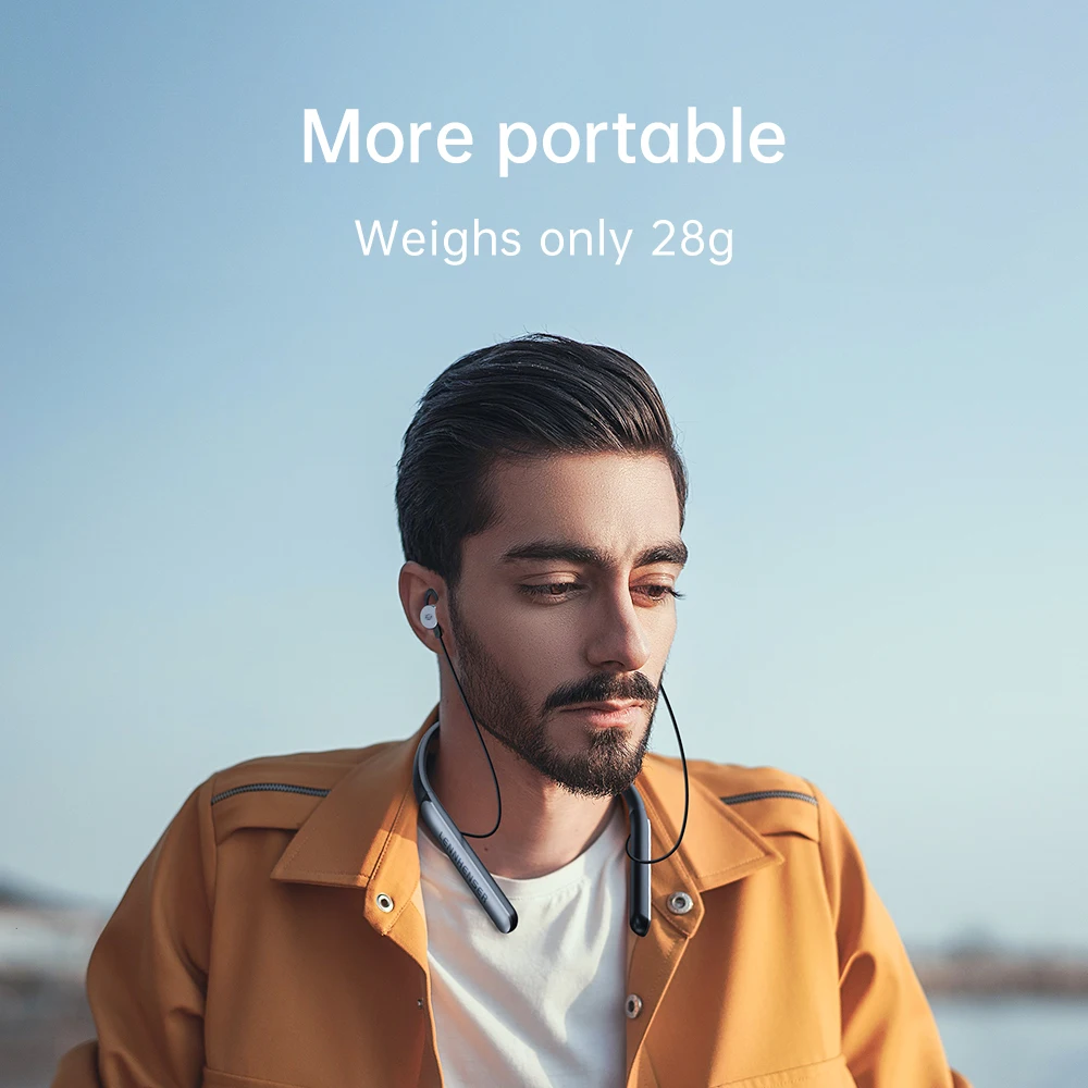 Беспроводные наушники YC Bluetooth Hi Fi бас ENC шумоподавляющая гарнитура спортивные