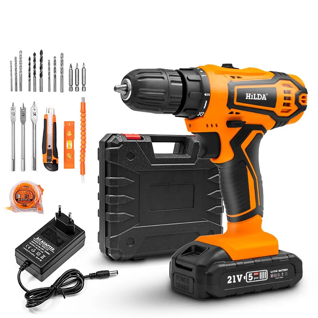 

Z30 Hand Electric Drill 21v Rechargeable Multi-function Electric Drill Electric Screwdriver Household Electric Tools