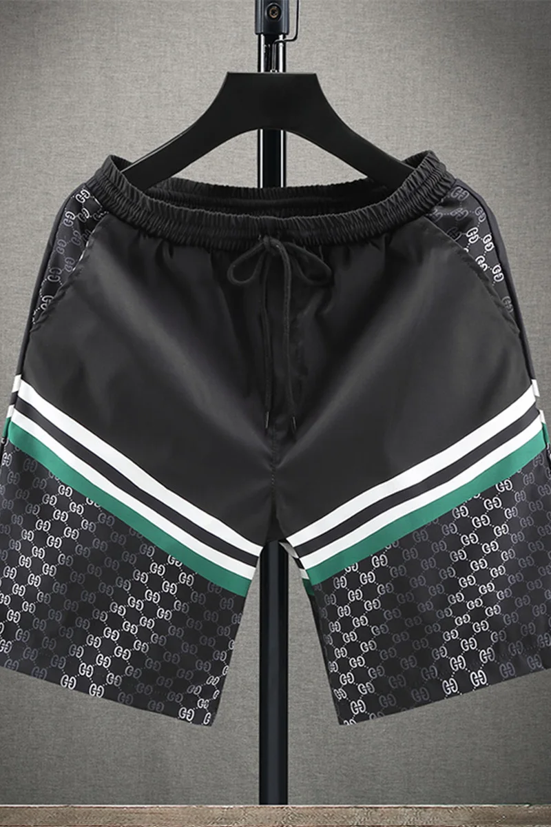 

Special volume running Capris shorts men's summer sports pants loose large beach pants