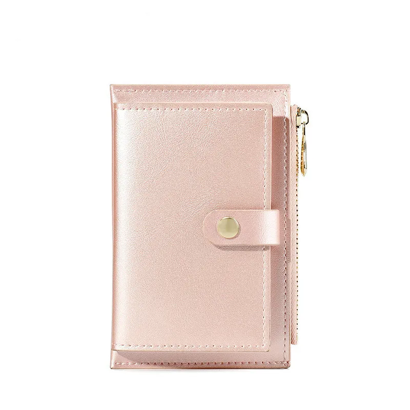 

Travel With Slot Pu Wallets Holder Zipper Multiple Card Coin Women Minimalist Pocket Card Bag Bag Credit Card For Women