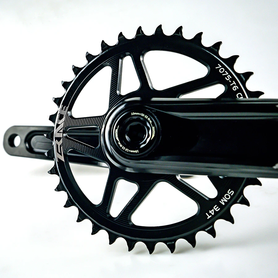 ZRACE велосипедная Звездочка 10s 11s 12s MTB велосипедная Звездочка Орлиный зуб 7075 CNC смещение 3 мм 32T 34T 36T для SRAM с прямым креплением
