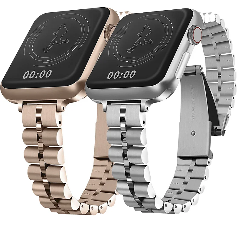 

Ремешок металлический для Apple Watch Series 5/4/3, 42/38/40/44 мм