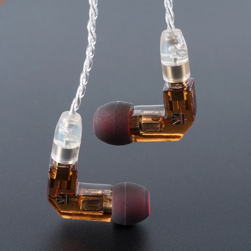 KBEAR F1 в ухо наушник 1 сбалансированный арматурный драйвер высокого класса HIFI бас гарнитура монитор dj наушники