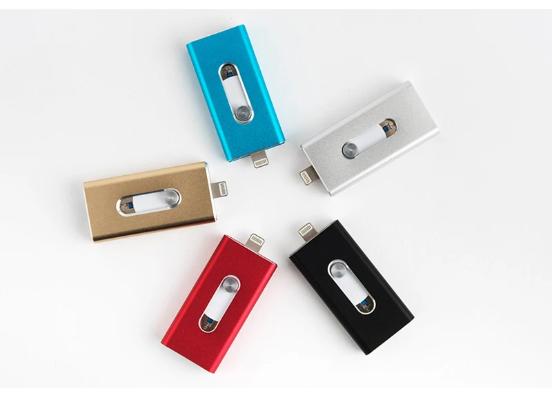 Новый OTG iFlash Флешка 128 ГБ USB 3 0 флэш-накопитель Гб 64 32 16 8 флеш-накопитель для iPhone 7 iPad