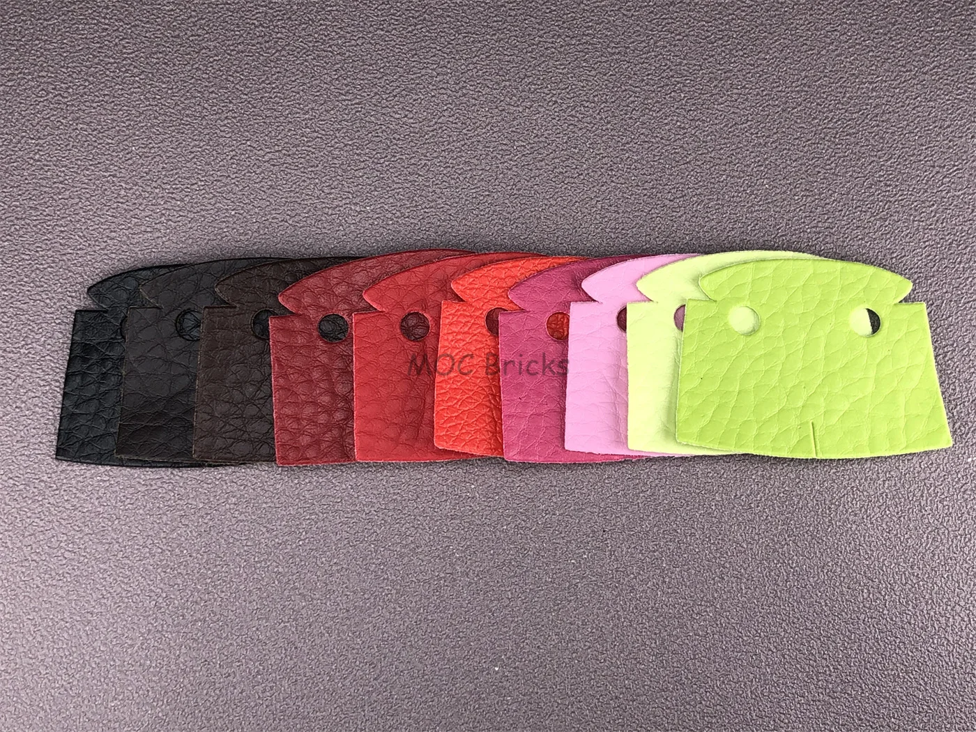 20 шт./лот MOC кирпичи фигурка сделай сам одежда для тела цветная накидка из