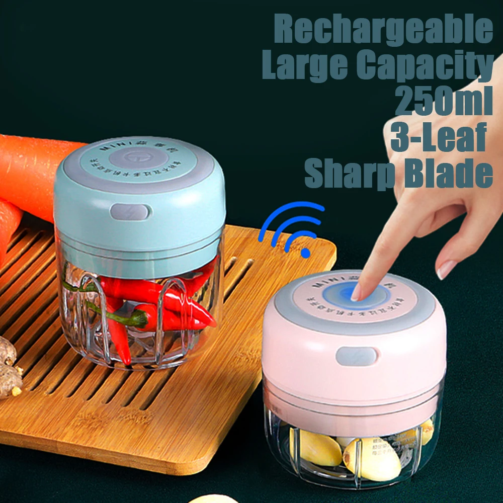 

Rechargeable Electric mixer Vegetable Grinder baby food maker blenderFood Processor Chopper Home Kitchen Blender