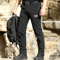 tactical outdoor fishing pants multi pockets men breathable camping climbing hiking full length driving sports trousers