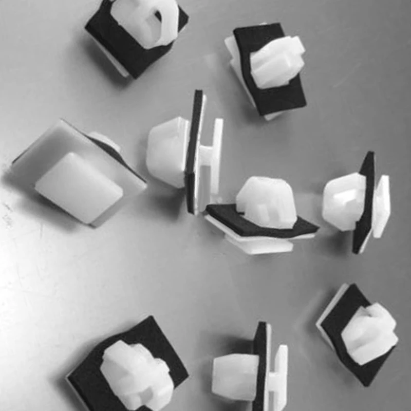 

For Hyundai 87756-2E000 Rivet Clips Retainer With Sealer White 50pcs Moulding Panel Newest