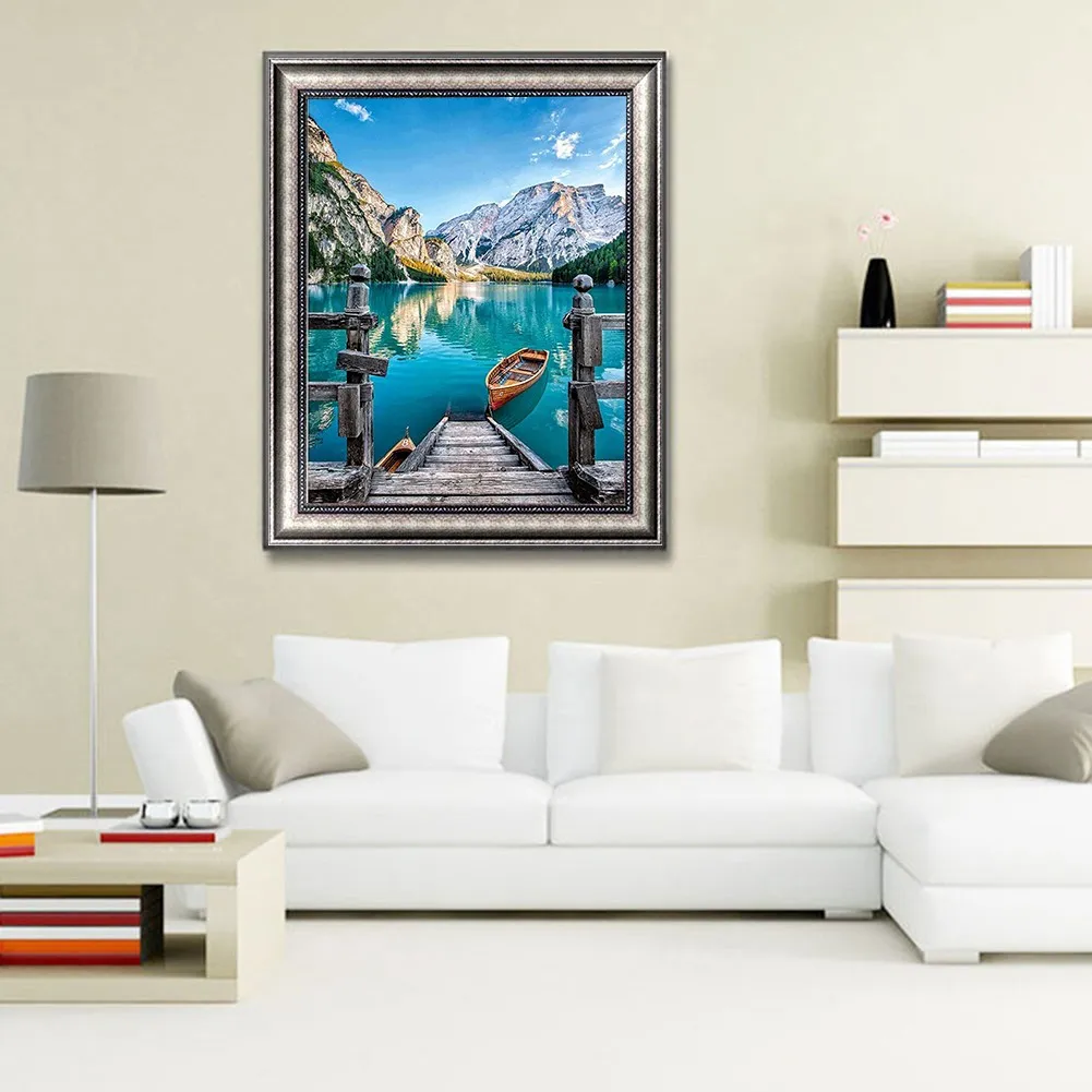 

5d Round Diamond Dirll Embroidery Paintings Rhinestone Pasted Diy Diamond Painting Cross Stitch Room Decor Wholesale New #864