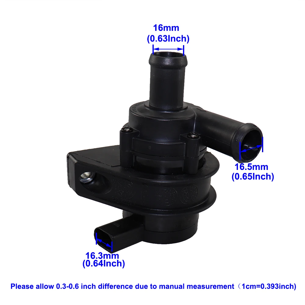 7H0965561 дополнительный Электрический водяной насос для охлаждающей жидкости VW