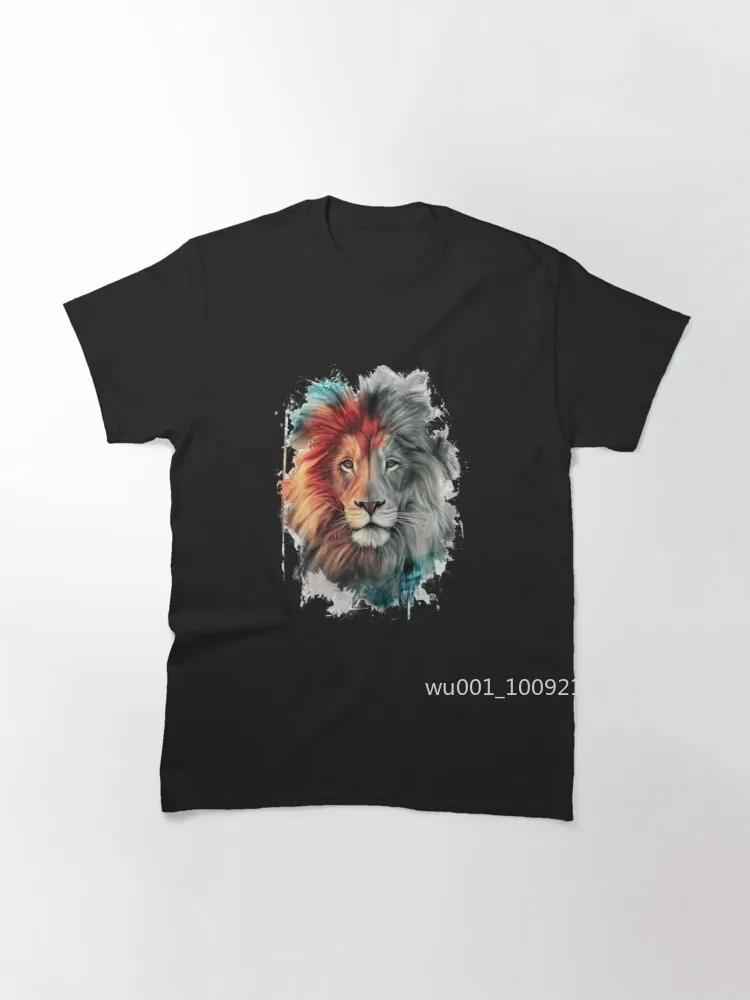 

Colorful Lion Art Classic T-Shirt