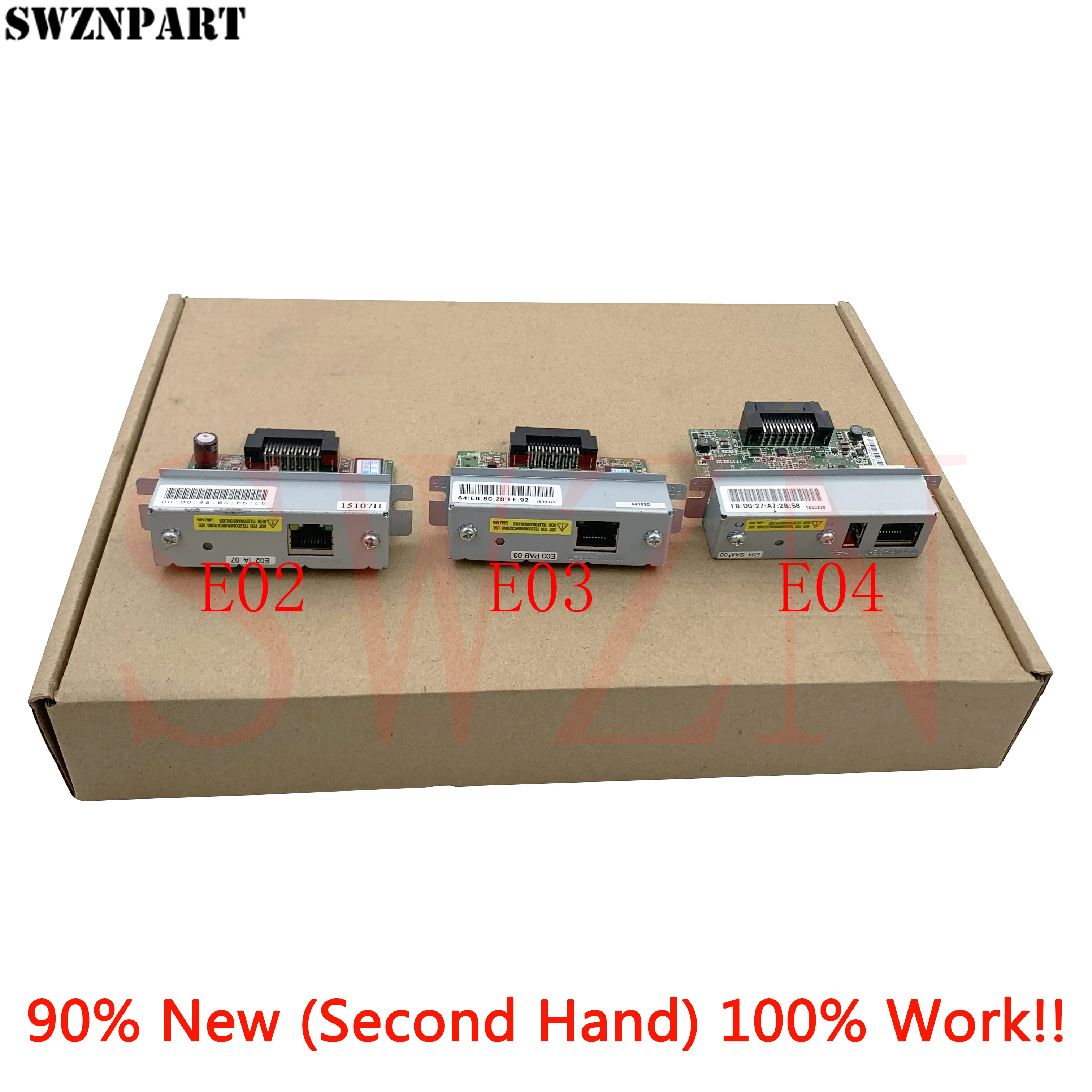 10 шт. интерфейс Ethernet для Epson TM U220B 220PB 220PD 220PA T81 T82II T88III T88IV T88V T70 T90 T86L UB-E03 UB-E02 C32C824541 |