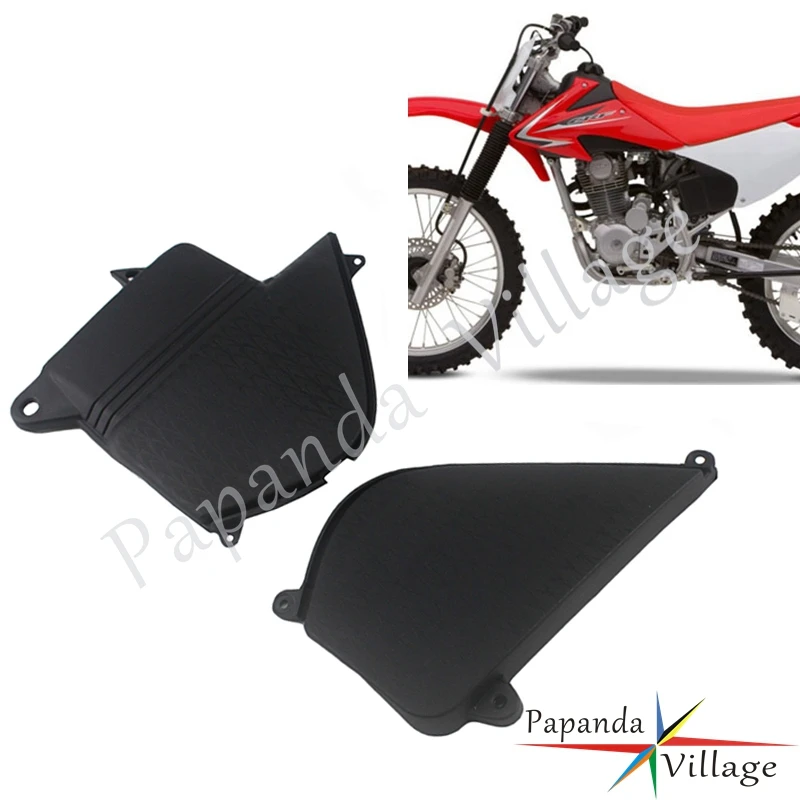 2 шт. черный корпус для аккумулятора мотоцикла из АБС пластика боковая крышка