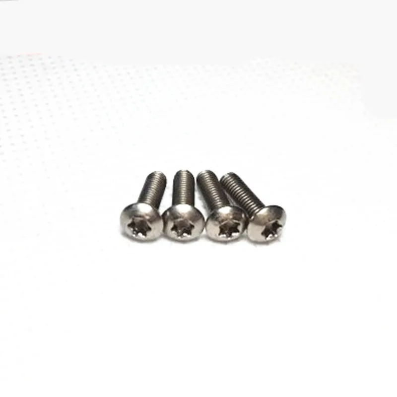 

20 шт. титановый винт M3 * 4/5/6/8/10/12/16 титановый звездообразный винт с круглой кнопкой