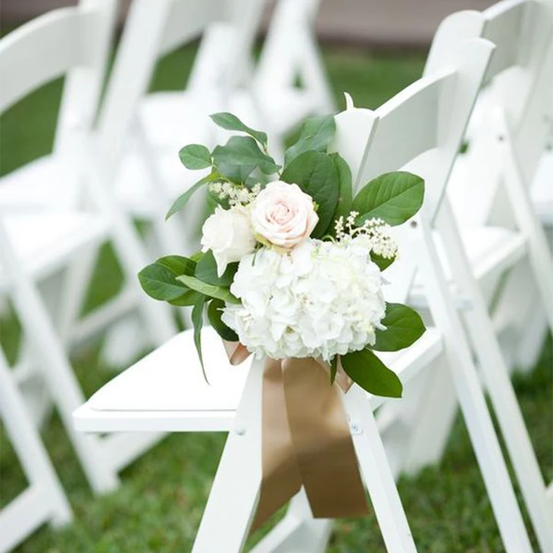 Искусственная Гортензия 1 букет 5 шт. 8 см Шелковый цветок сделай сам свадебная