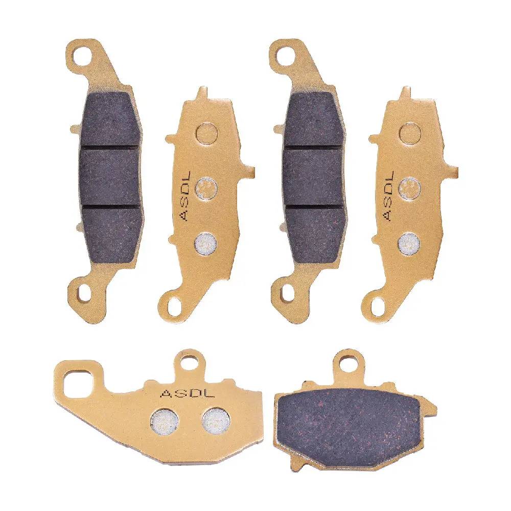 

650cc Motorcycle Front and Rear Brake Pads Set for Kawasaki EX 650 Ninja 650 EX650 EX650F Non ABS 2012-2015 ABS Model 2013-2015