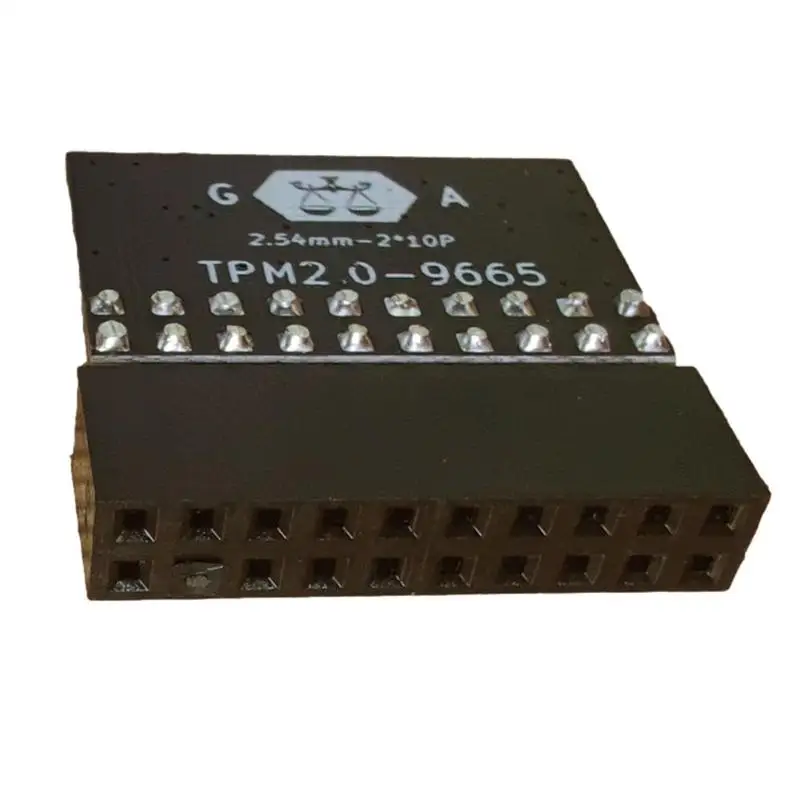 Защитный модуль 20pin для ASUS TPM-L R2.0/Gigabyte GC-TPM2.0 совместимый с модулем платформы Intel и