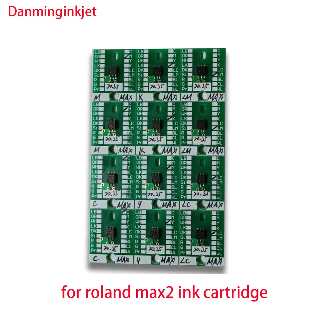 ECO-SOL MAX2 чипы для чернильного картриджа принтера серии roland SJ745 SP300 RS640 RE640 |