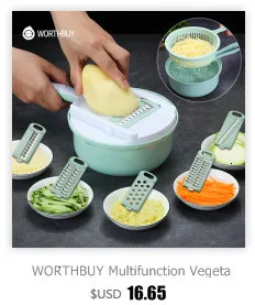 WORTHBUY измельчитель для имбиря и чеснока из нержавеющей стали, пресс для чеснока, измельчитель, измельчитель для имбиря, кухонные принадлежности, инструменты для овощей