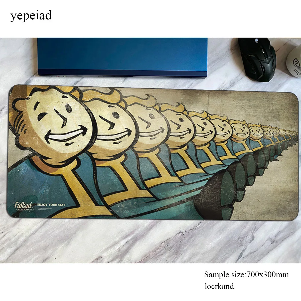 Fallout 4 коврики красочный игровой коврик для мыши большой клавиатуры 700x300x4 мм