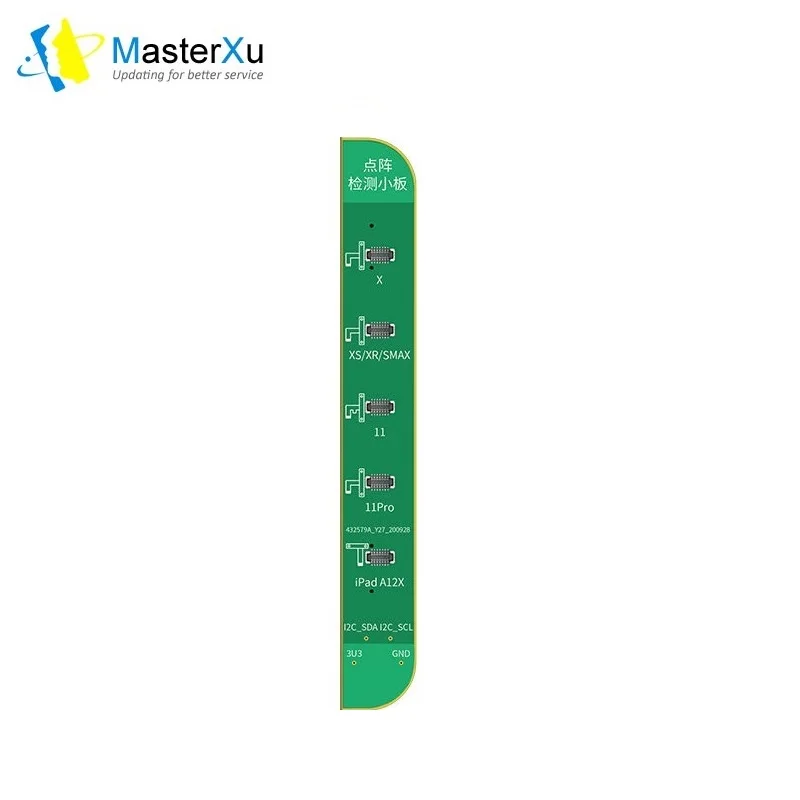 

JC V1S for IPHONE 7 8 8P X 11 12 Photosensitive Original Color Touch shock Battery Fingerprint SN Programmer Dot Matrix X-12 max