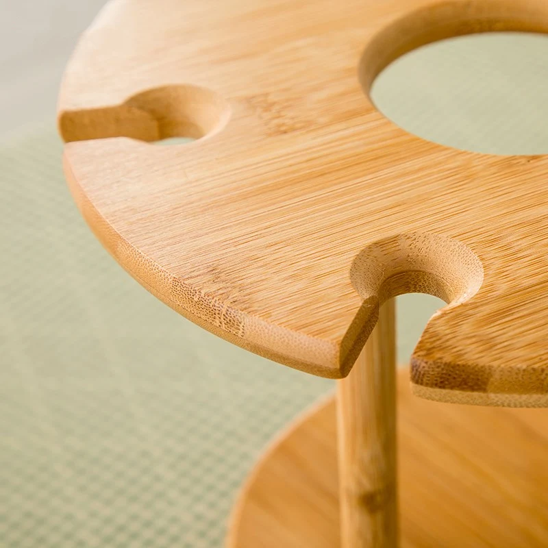 Винная стойка из массива дерева подставка для бутылок кухонная барного бара